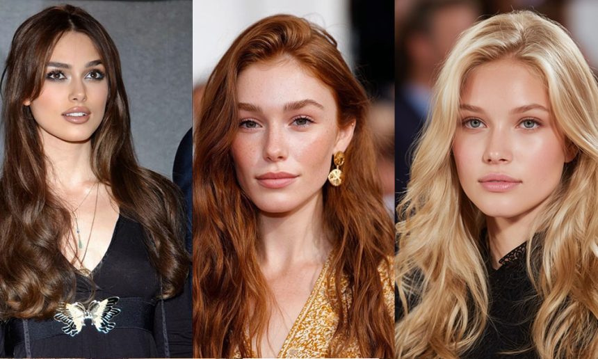 hair color for warm skin tone