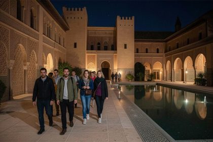 Alhambra night tour attendance revenue