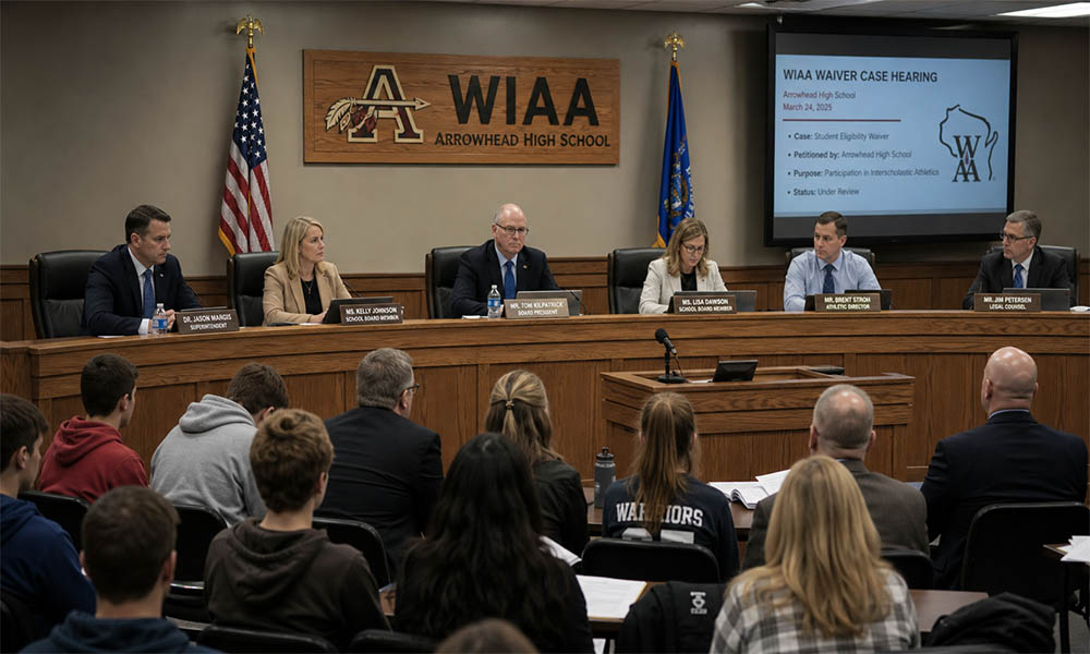 WIAA Arrowhead High School waiver lawsuit